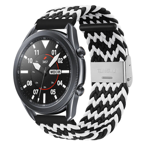 black-white-zig-huawei-watch-gt2-pro-watch-straps-nz-nylon-braided-loop-watch-bands-aus