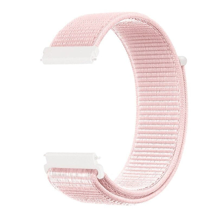 pearl-pink-garmin-quatix-6-watch-straps-nz-nylon-sports-loop-watch-bands-aus