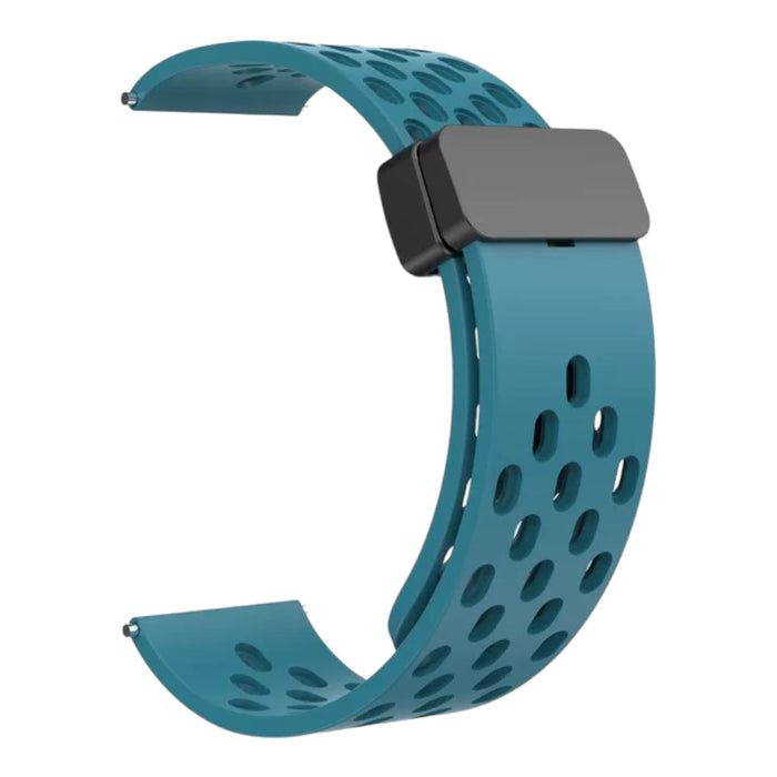 blue-green-magnetic-sports-ticwatch-e3-watch-straps-nz-ocean-band-silicone-watch-bands-aus