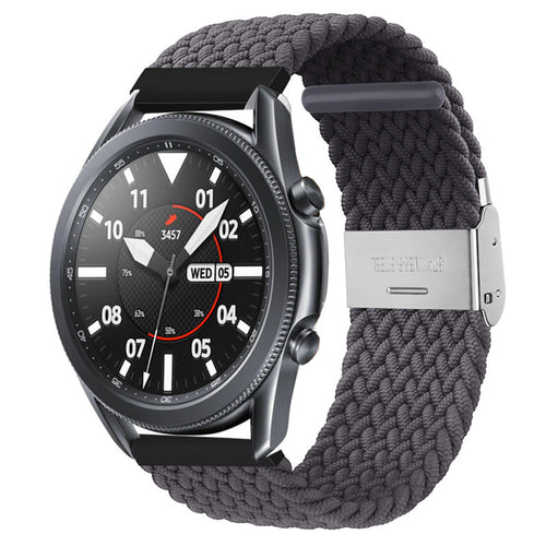 dark-grey-garmin-fenix-5-watch-straps-nz-nylon-braided-loop-watch-bands-aus