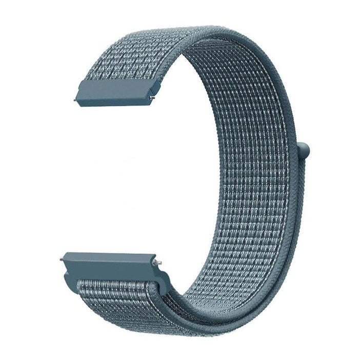 blue-grey-garmin-forerunner-945-watch-straps-nz-nylon-sports-loop-watch-bands-aus