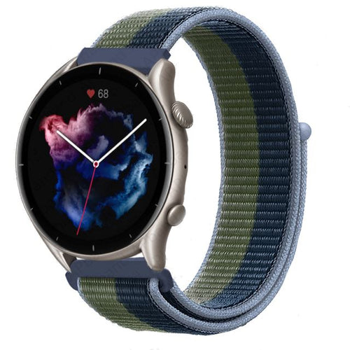 blue-green-garmin-quatix-6-watch-straps-nz-nylon-sports-loop-watch-bands-aus