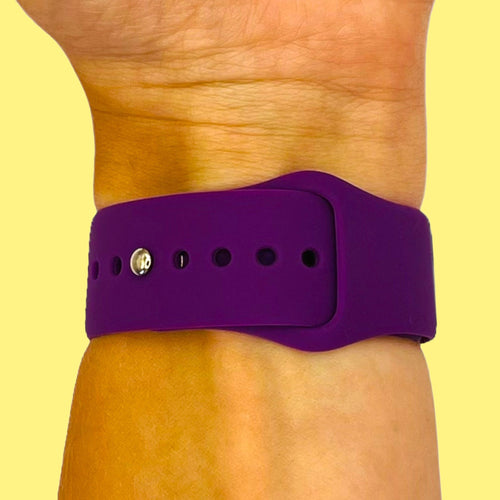 purple-moto-360-for-men-(2nd-generation-46mm)-watch-straps-nz-silicone-button-watch-bands-aus