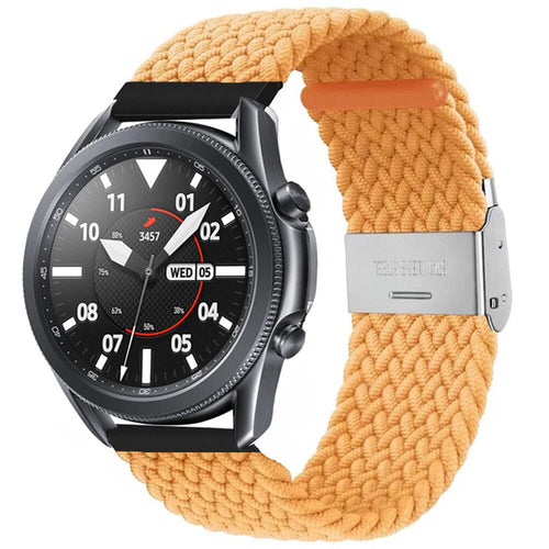 apricot-samsung-galaxy-watch-6-classic-(43mm)-watch-straps-nz-nylon-braided-loop-watch-bands-aus