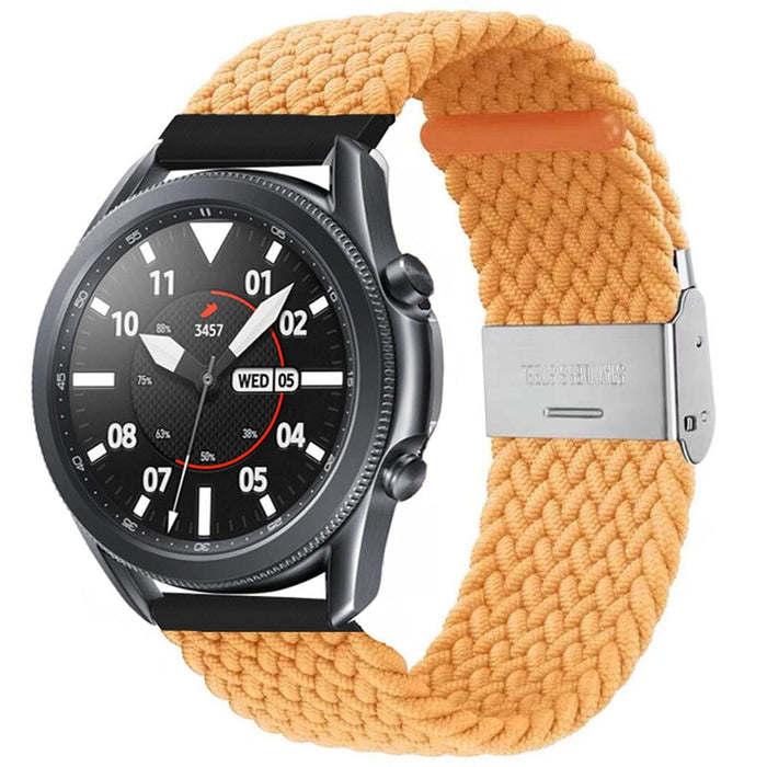 apricot-huawei-honor-magic-watch-2-watch-straps-nz-nylon-braided-loop-watch-bands-aus