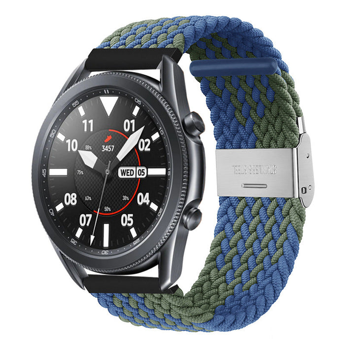 blue-green-huawei-watch-gt2-pro-watch-straps-nz-nylon-braided-loop-watch-bands-aus