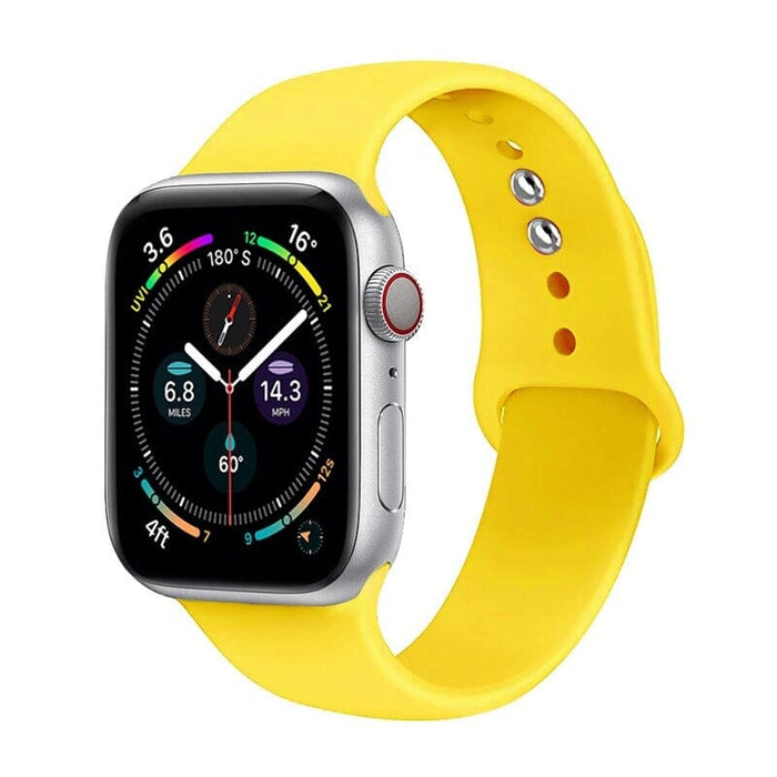 apple-watch-straps-nz-silicone-watch-bands-aus-yellow