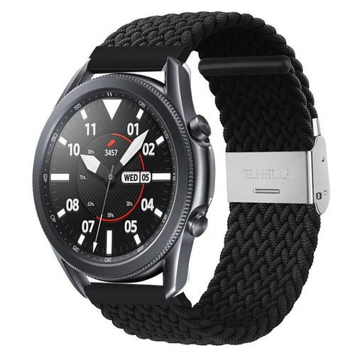 black-ticwatch-c2-rose-gold-c2+-rose-gold-watch-straps-nz-nylon-braided-loop-watch-bands-aus