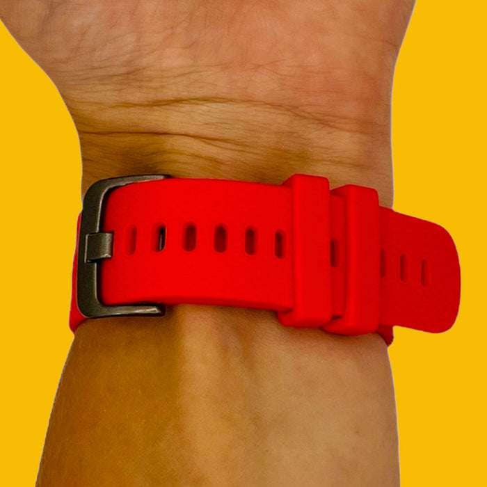 red-coros-apex-42mm-pace-2-watch-straps-nz-silicone-watch-bands-aus