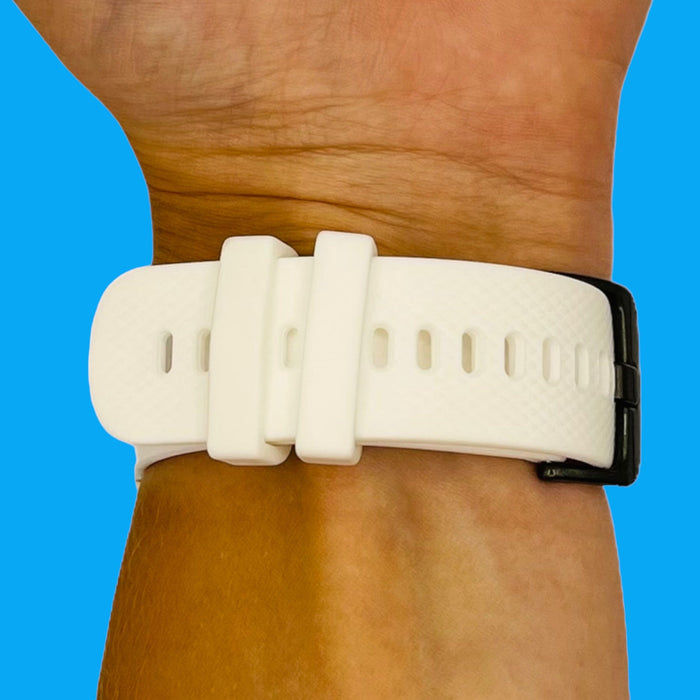 white-garmin-forerunner-158-watch-straps-nz-silicone-watch-bands-aus