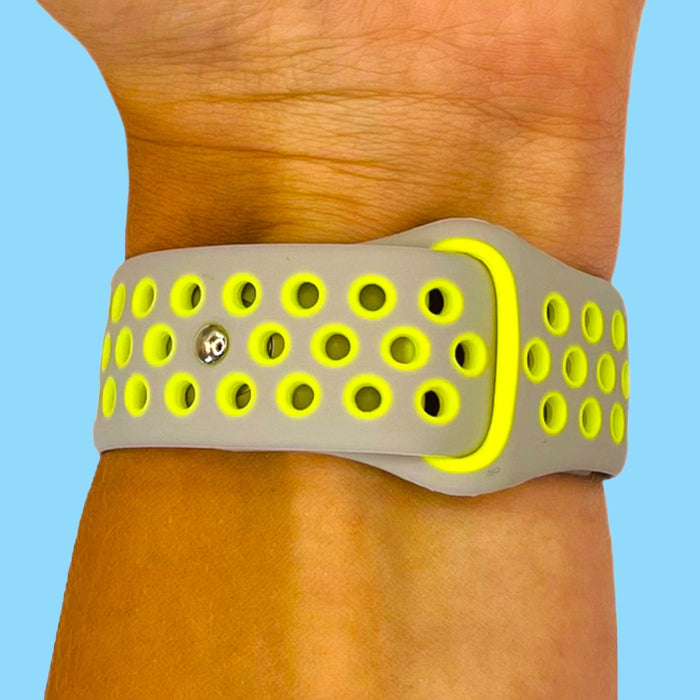 grey-yellow-samsung-galaxy-watch-3-(41mm)-watch-straps-nz-silicone-sports-watch-bands-aus