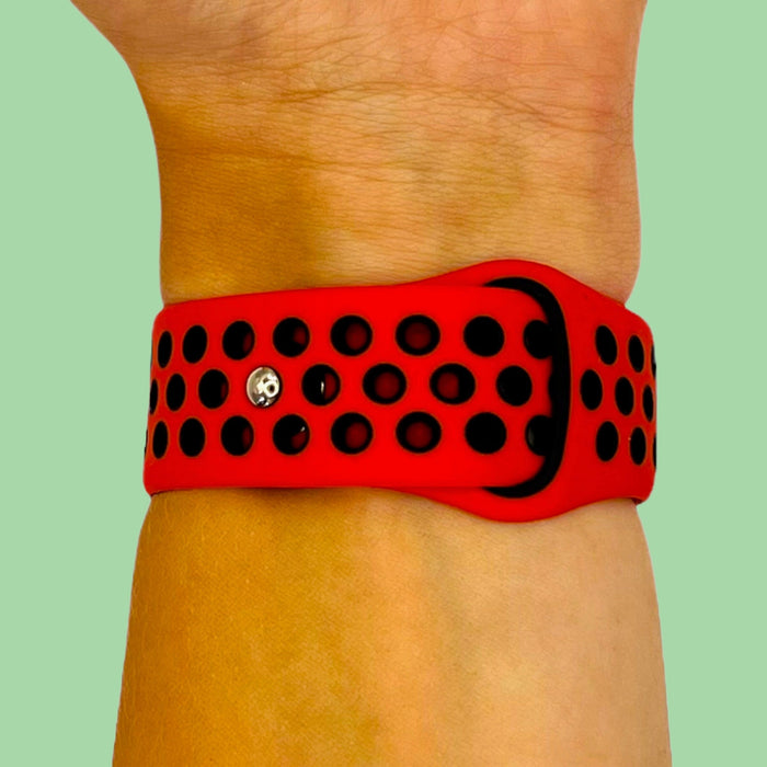 garmin-vivoactive-3-watch-straps-nz-sports-watch-bands-aus-red-black
