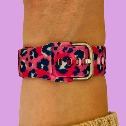 pink-leopard-huawei-honor-magic-honor-dream-watch-straps-nz-pattern-straps-watch-bands-aus