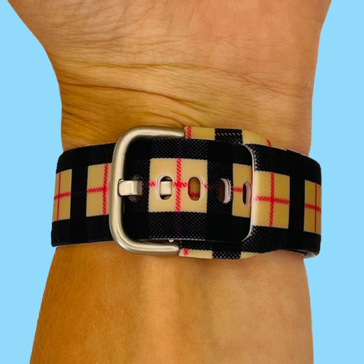 tartan-huawei-honor-magic-honor-dream-watch-straps-nz-pattern-straps-watch-bands-aus