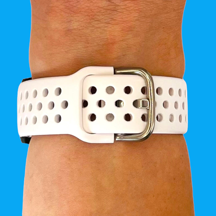 white-ticwatch-s-s2-watch-straps-nz-silicone-sports-watch-bands-aus