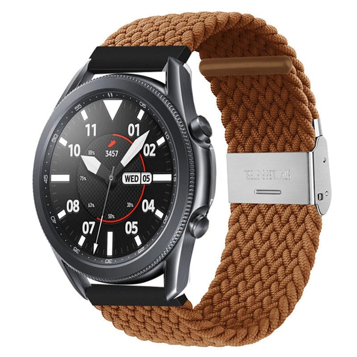 brown-ticwatch-c2-rose-gold-c2+-rose-gold-watch-straps-nz-nylon-braided-loop-watch-bands-aus