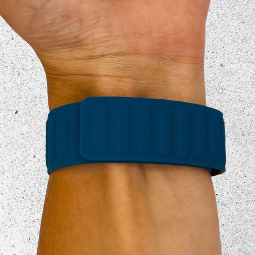 blue-garmin-forerunner-255s-watch-straps-nz-magnetic-silicone-watch-bands-aus