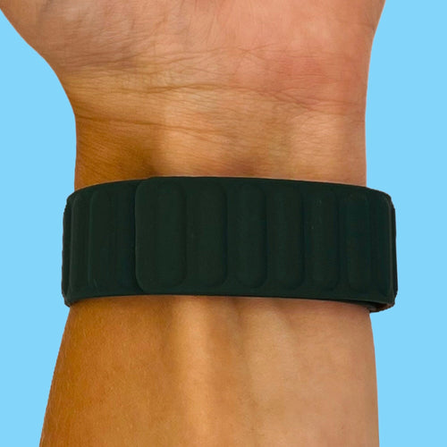 green-garmin-forerunner-945-watch-straps-nz-magnetic-silicone-watch-bands-aus
