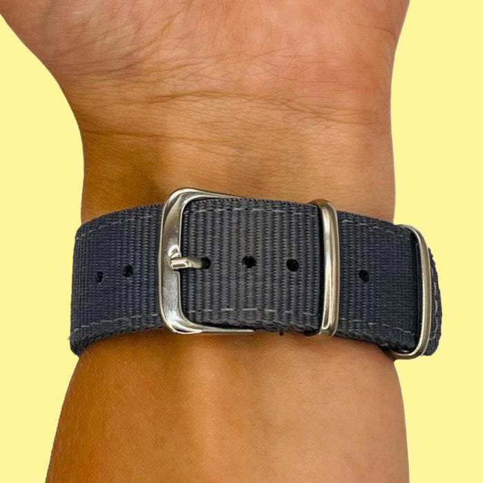 grey-samsung-galaxy-watch-6-classic-(43mm)-watch-straps-nz-nato-nylon-watch-bands-aus