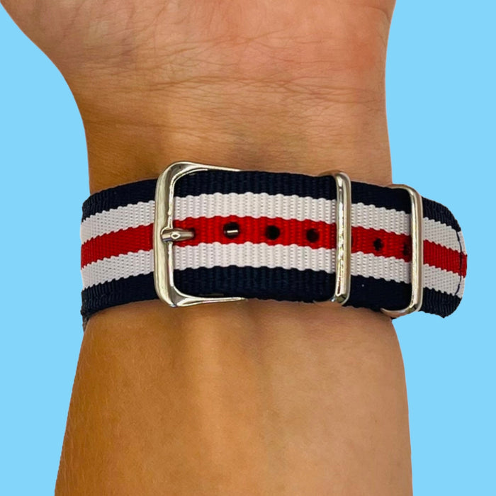 blue-red-white-garmin-forerunner-945-watch-straps-nz-nato-nylon-watch-bands-aus
