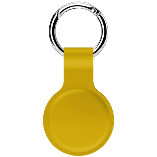 Black Silicone Key Chain Cases compatible with Apple AirTags NZ