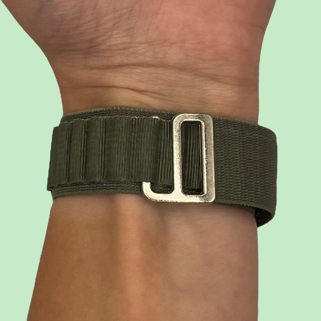 green-samsung-galaxy-watch-6-classic-(47mm)-watch-straps-nz-alpine-loop-watch-bands-aus