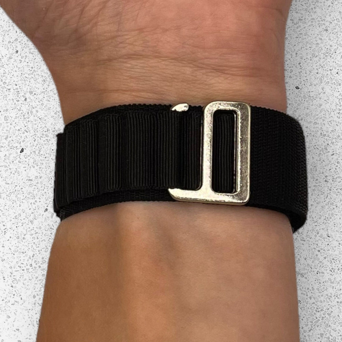 black-huawei-watch-gt2-46mm-watch-straps-nz-alpine-loop-watch-bands-aus