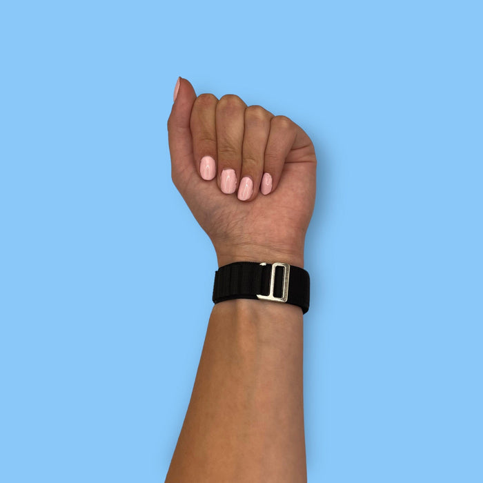 black-kogan-active+-ii-smart-watch-watch-straps-nz-alpine-loop-watch-bands-aus
