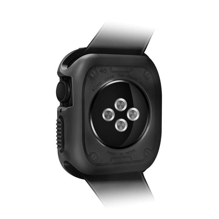 Black Rugged Armor Apple Watch Protection Case NZ