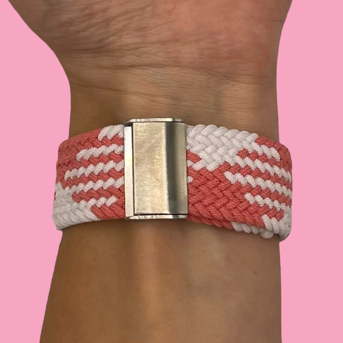 pink-white-ticwatch-pro-3-pro-3-ultra-watch-straps-nz-nylon-braided-loop-watch-bands-aus