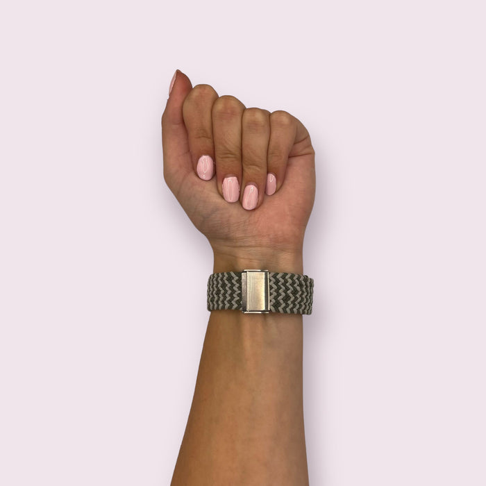 green-white-zig-withings-scanwatch-horizon-watch-straps-nz-nylon-braided-loop-watch-bands-aus