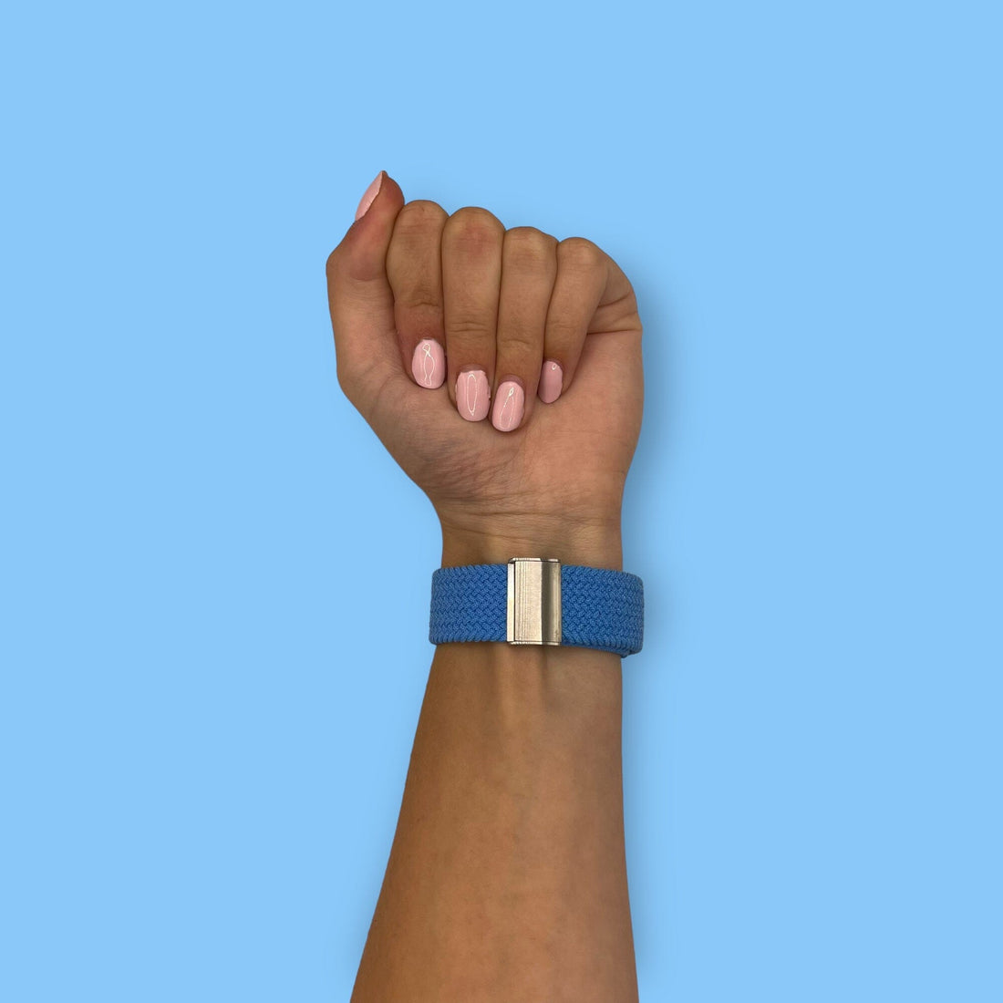 light-blue-garmin-venu-sq-watch-straps-nz-nylon-braided-loop-watch-bands-aus-995727