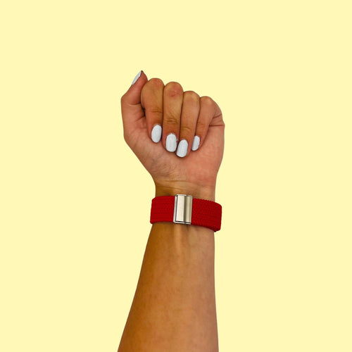 red-fitbit-versa-3-watch-straps-nz-nylon-braided-loop-watch-bands-aus