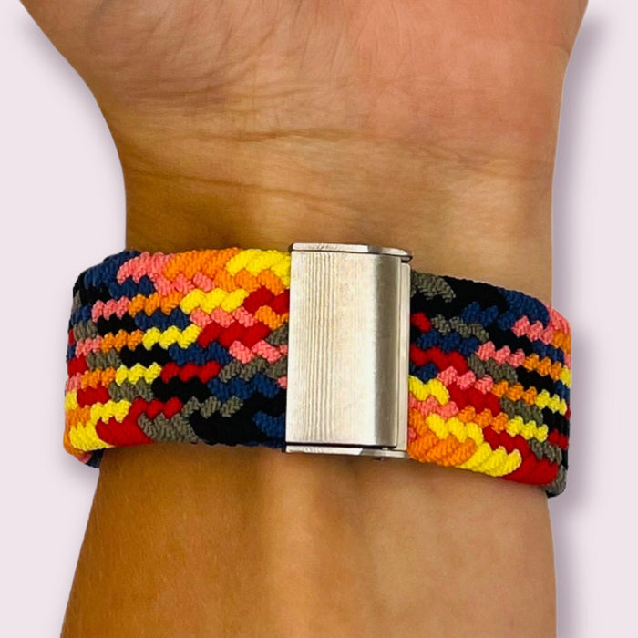 colourful-2-ticwatch-gtx-watch-straps-nz-nylon-braided-loop-watch-bands-aus
