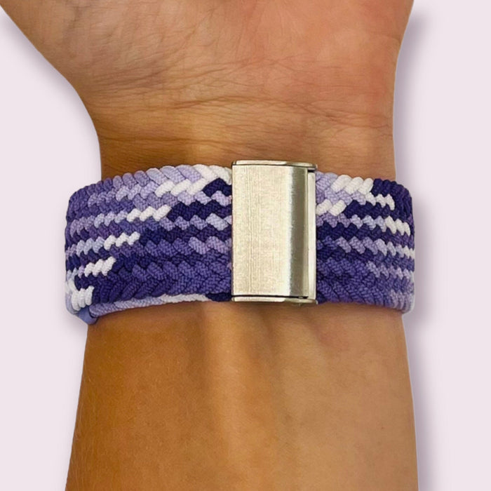 purple-white-ticwatch-pro,-pro-s,-pro-2020-watch-straps-nz-nylon-braided-loop-watch-bands-aus