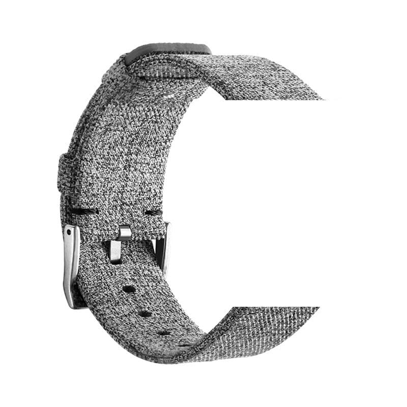 grey-garmin-vivomove-hr-hr-sports-watch-straps-nz-canvas-watch-bands-aus