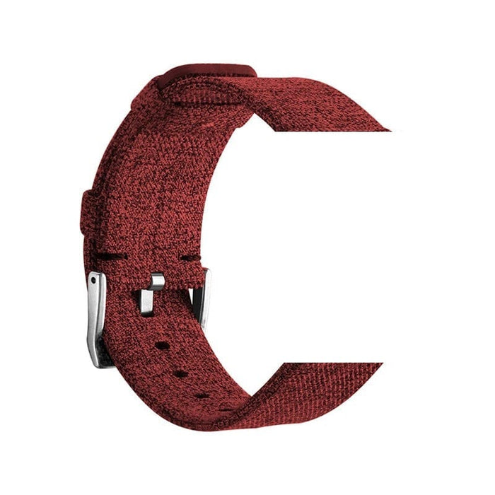 red-fitbit-charge-3-watch-straps-nz-canvas-watch-bands-aus