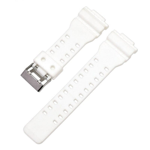 White Silicone Watch Straps Compatible with the Casio G-Shock GA Series + More NZ