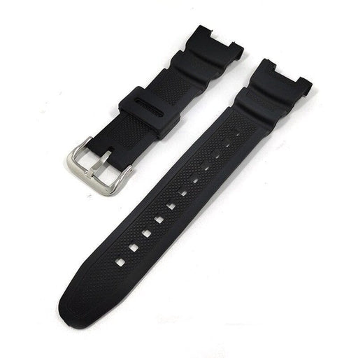 Black Silicone Watch Straps Compatible with the Casio SGW-100 Range NZ