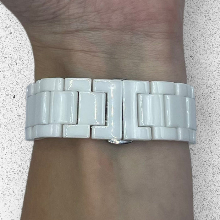 white-huawei-honor-s1-watch-straps-nz-ceramic-watch-bands-aus
