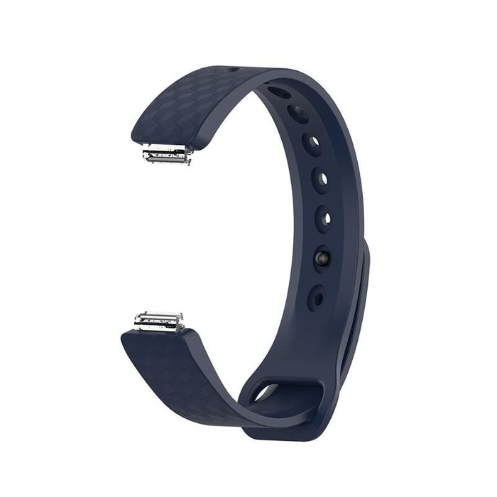 Blue Grey Replacement Silicone Watch Straps Compatible with the Fitbit Inspire / Inspire HR NZ