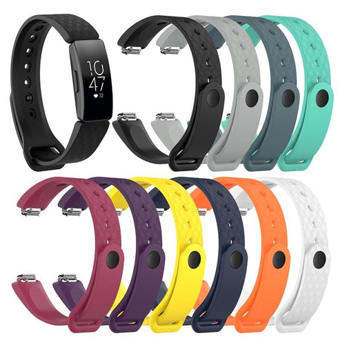 Navy Blue Replacement Silicone Watch Straps Compatible with the Fitbit Inspire / Inspire HR NZ