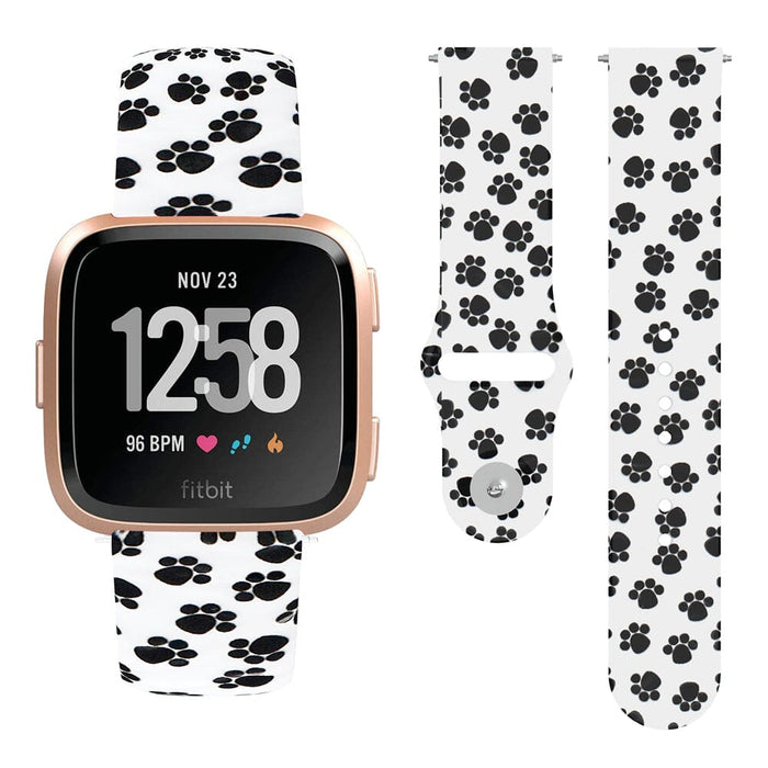 fitbit-sense-watch-straps-nz-versa-3-pattern-watch-bands-aus-paw-prints