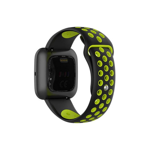 fitbit-versa-watch-straps-nz-sports-watch-bands-aus-black-green