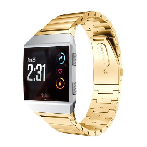 Replacement Stainless Steel Watch Bands Compatible with the Fitbit Ionic NZ