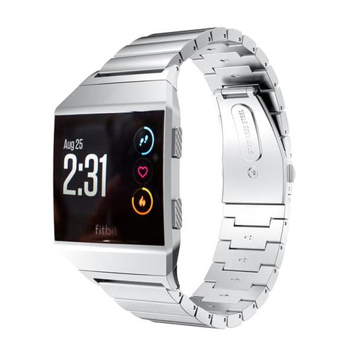 Replacement Stainless Steel Watch Bands Compatible with the Fitbit Ionic NZ