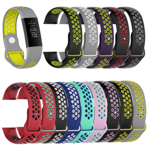 Replacement Silicone Sports Watch Band Compatible with the Fitbit Charge 3 & Charge 4 NZ