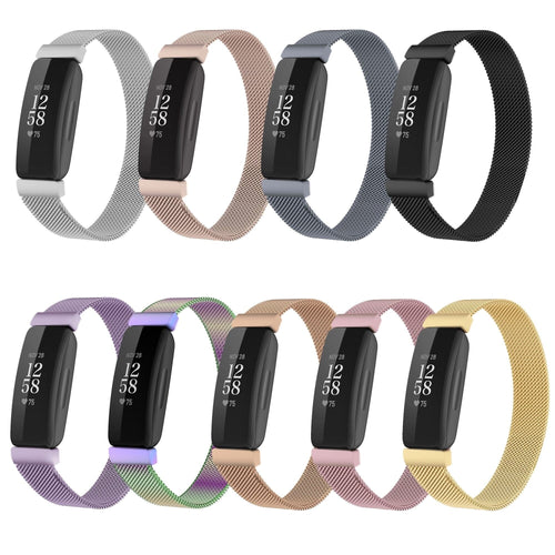 Replacement Milanese Watch Straps Aus compatible wth the Fitbit Inspire 2 NZ