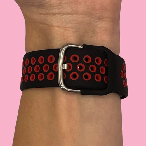 black-and-red-garmin-forerunner-945-watch-straps-nz-silicone-sports-watch-bands-aus