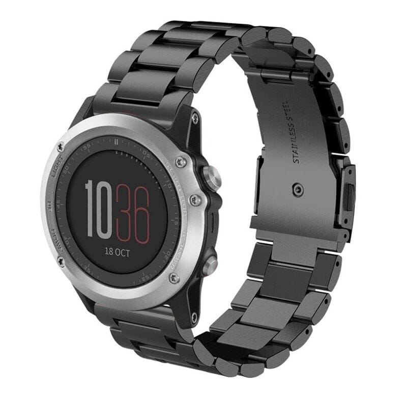 garmin-fenix-watch-straps-nz-metal-link-watch-bands-aus-black
